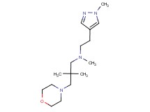 (2,2-dimethyl-3-morpholin-4-ylpropyl)methyl[2-(1-methyl-1H-pyrazol-4-yl)ethyl]amine