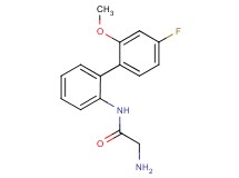2-amino-N-(4'-fluoro-2'-methoxybiphenyl-2-yl)acetamide