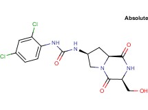 N-(2,4-dichlorophenyl)-N'-[(3S,7S,8aS)-3-(hydroxymethyl)-1,4-dioxooctahydropyrrolo[1,2-a]pyrazin-7-yl]urea