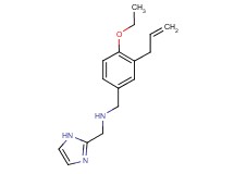 (3-allyl-4-ethoxybenzyl)(1H-imidazol-2-ylmethyl)amine