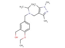 [2-ethoxy-5-({isopropyl[(1,3,5-trimethyl-1H-pyrazol-4-yl)methyl]amino}methyl)phenyl]methanol