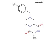 (3R,9aR)-3-methyl-8-(4-methylbenzyl)tetrahydro-2H-pyrazino[1,2-a]pyrazine-1,4(3H,6H)-dione