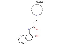 3-azocan-1-yl-N-[(1S,2R)-2-hydroxy-2,3-dihydro-1H-inden-1-yl]propanamide