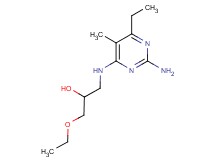 1-[(2-amino-6-ethyl-5-methylpyrimidin-4-yl)amino]-3-ethoxypropan-2-ol