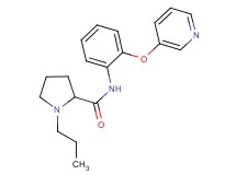1-propyl-N-[2-(3-pyridinyloxy)phenyl]prolinamide