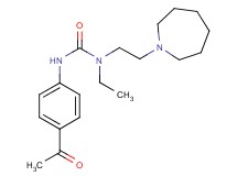 N'-(4-acetylphenyl)-N-(2-azepan-1-ylethyl)-N-ethylurea
