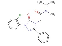 2-[1-(2-chlorophenyl)-5-oxo-3-phenyl-1,5-dihydro-4H-1,2,4-triazol-4-yl]-N-isopropyl-N-methylacetamide