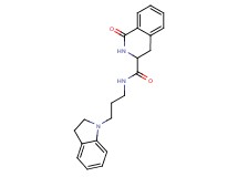 N-[3-(2,3-dihydro-1H-indol-1-yl)propyl]-1-oxo-1,2,3,4-tetrahydroisoquinoline-3-carboxamide
