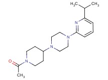 1-(1-acetylpiperidin-4-yl)-4-(6-isopropylpyridin-2-yl)piperazine