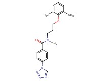 N-[3-(2,6-dimethylphenoxy)propyl]-N-methyl-4-(1H-tetrazol-1-yl)benzamide