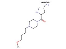 (3R,5S)-5-{[4-(4-methoxybutyl)piperazin-1-yl]carbonyl}pyrrolidin-3-amine
