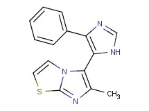 6-methyl-5-(4-phenyl-1H-imidazol-5-yl)imidazo[2,1-b][1,3]thiazole