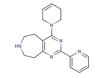 4-(3,6-dihydropyridin-1(2H)-yl)-2-pyridin-2-yl-6,7,8,9-tetrahydro-5H-pyrimido[4,5-d]azepine