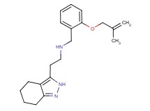 N-{2-[(2-methylprop-2-en-1-yl)oxy]benzyl}-2-(4,5,6,7-tetrahydro-2H-indazol-3-yl)ethanamine