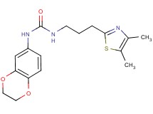N-(2,3-dihydro-1,4-benzodioxin-6-yl)-N'-[3-(4,5-dimethyl-1,3-thiazol-2-yl)propyl]urea