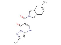 2-methyl-6-{[(3aR*,7aS*)-5-methyl-1,3,3a,4,7,7a-hexahydro-2H-isoindol-2-yl]carbonyl}pyrazolo[1,5-a]pyrimidin-7(4H)-one