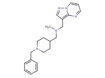 1-(1-benzylpiperidin-4-yl)-N-methyl-N-(pyrazolo[1,5-a]pyrimidin-3-ylmethyl)methanamine