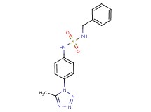 N-benzyl-N'-[4-(5-methyl-1H-tetrazol-1-yl)phenyl]sulfamide