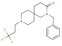 2-benzyl-9-(3,3,3-trifluoropropyl)-2,9-diazaspiro[5.5]undecan-3-one