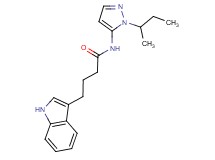 N-(1-sec-butyl-1H-pyrazol-5-yl)-4-(1H-indol-3-yl)butanamide