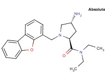 (2S,4R)-4-amino-1-(dibenzo[b,d]furan-4-ylmethyl)-N,N-diethylpyrrolidine-2-carboxamide
