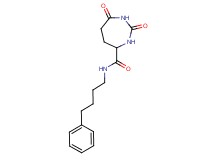 2,7-dioxo-N-(4-phenylbutyl)-1,3-diazepane-4-carboxamide