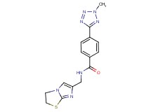 N-(2,3-dihydroimidazo[2,1-b][1,3]thiazol-6-ylmethyl)-4-(2-methyl-2H-tetrazol-5-yl)benzamide
