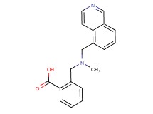 2-{[(isoquinolin-5-ylmethyl)(methyl)amino]methyl}benzoic acid