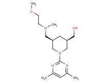 ((3R*,5R*)-1-(4,6-dimethyl-2-pyrimidinyl)-5-{[(2-methoxyethyl)(methyl)amino]methyl}-3-piperidinyl)methanol