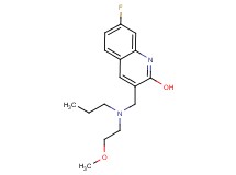 7-fluoro-3-{[(2-methoxyethyl)(propyl)amino]methyl}-2-quinolinol