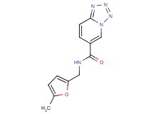 N-[(5-methyl-2-furyl)methyl]tetrazolo[1,5-a]pyridine-6-carboxamide