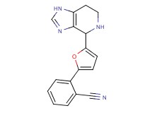 2-[5-(4,5,6,7-tetrahydro-1H-imidazo[4,5-c]pyridin-4-yl)-2-furyl]benzonitrile