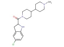1-[(5-chloro-2,3-dihydro-1H-indol-2-yl)carbonyl]-1'-methyl-4,4'-bipiperidine