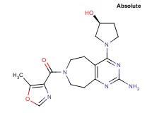 (3S)-1-{2-amino-7-[(5-methyl-1,3-oxazol-4-yl)carbonyl]-6,7,8,9-tetrahydro-5H-pyrimido[4,5-d]azepin-4-yl}pyrrolidin-3-ol
