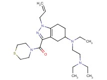 N-[1-allyl-3-(4-thiomorpholinylcarbonyl)-4,5,6,7-tetrahydro-1H-indazol-5-yl]-N,N',N'-triethyl-1,2-ethanediamine
