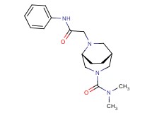 (1R*,5R*)-6-(2-anilino-2-oxoethyl)-N,N-dimethyl-3,6-diazabicyclo[3.2.2]nonane-3-carboxamide