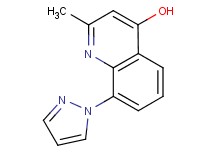 2-methyl-8-(1H-pyrazol-1-yl)quinolin-4-ol