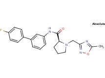 N-(4'-fluorobiphenyl-3-yl)-1-[(5-methyl-1,2,4-oxadiazol-3-yl)methyl]-L-prolinamide