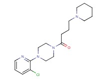 1-(3-chloro-2-pyridinyl)-4-[4-(1-piperidinyl)butanoyl]piperazine