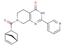 7-[(1R*,2R*,4R*)-bicyclo[2.2.1]hept-5-en-2-ylcarbonyl]-2-pyridin-3-yl-5,6,7,8-tetrahydropyrido[3,4-d]pyrimidin-4(3H)-one