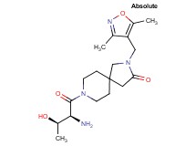 2-[(3,5-dimethyl-4-isoxazolyl)methyl]-8-L-threonyl-2,8-diazaspiro[4.5]decan-3-one hydrochloride
