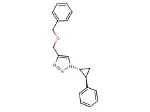 4-[(benzyloxy)methyl]-1-[(1R*,2S*)-2-phenylcyclopropyl]-1H-1,2,3-triazole