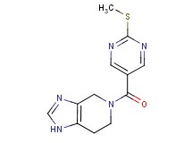 5-{[2-(methylthio)pyrimidin-5-yl]carbonyl}-4,5,6,7-tetrahydro-1H-imidazo[4,5-c]pyridine