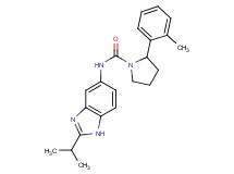 N-(2-isopropyl-1H-benzimidazol-5-yl)-2-(2-methylphenyl)pyrrolidine-1-carboxamide
