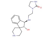 1-(2-{[(2R*,3R*)-2-hydroxy-2,3-dihydrospiro[indene-1,4'-piperidin]-3-yl]amino}ethyl)-2-imidazolidinone