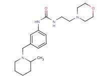 N-{3-[(2-methylpiperidin-1-yl)methyl]phenyl}-N'-(2-morpholin-4-ylethyl)urea