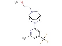 (1R*,5R*)-6-(2-methoxyethyl)-3-[6-methyl-4-(trifluoromethyl)pyridin-2-yl]-3,6-diazabicyclo[3.2.2]nonane