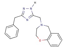 4-[(3-benzyl-1H-1,2,4-triazol-5-yl)methyl]-2,3,4,5-tetrahydro-1,4-benzoxazepine