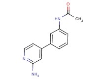 N-[3-(2-aminopyridin-4-yl)phenyl]acetamide