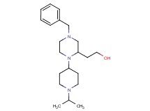 2-[4-benzyl-1-(1-isopropyl-4-piperidinyl)-2-piperazinyl]ethanol